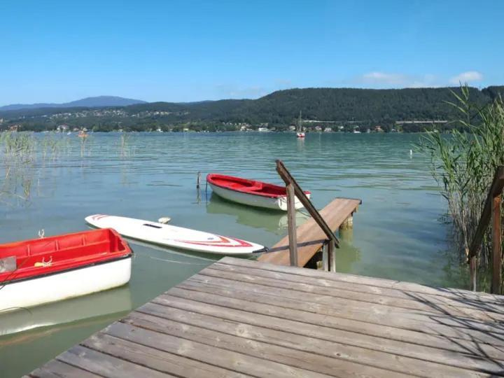 Ferienwohnung Schellander Privatstrand Velden am Wörthersee Eksteriør billede